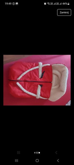 Przyłącz do wózka lub na sanki