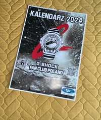 Kalendarz 2024 G-shock, Zibi - Nowy