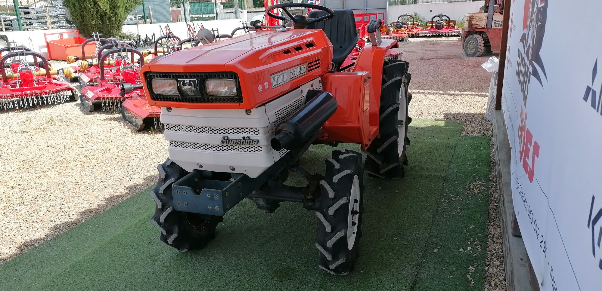 KUBOTA ZB 1500/3Cilindros /4X4 /20cv/frese