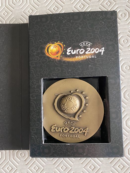 Euro 2004 - medalha, postais