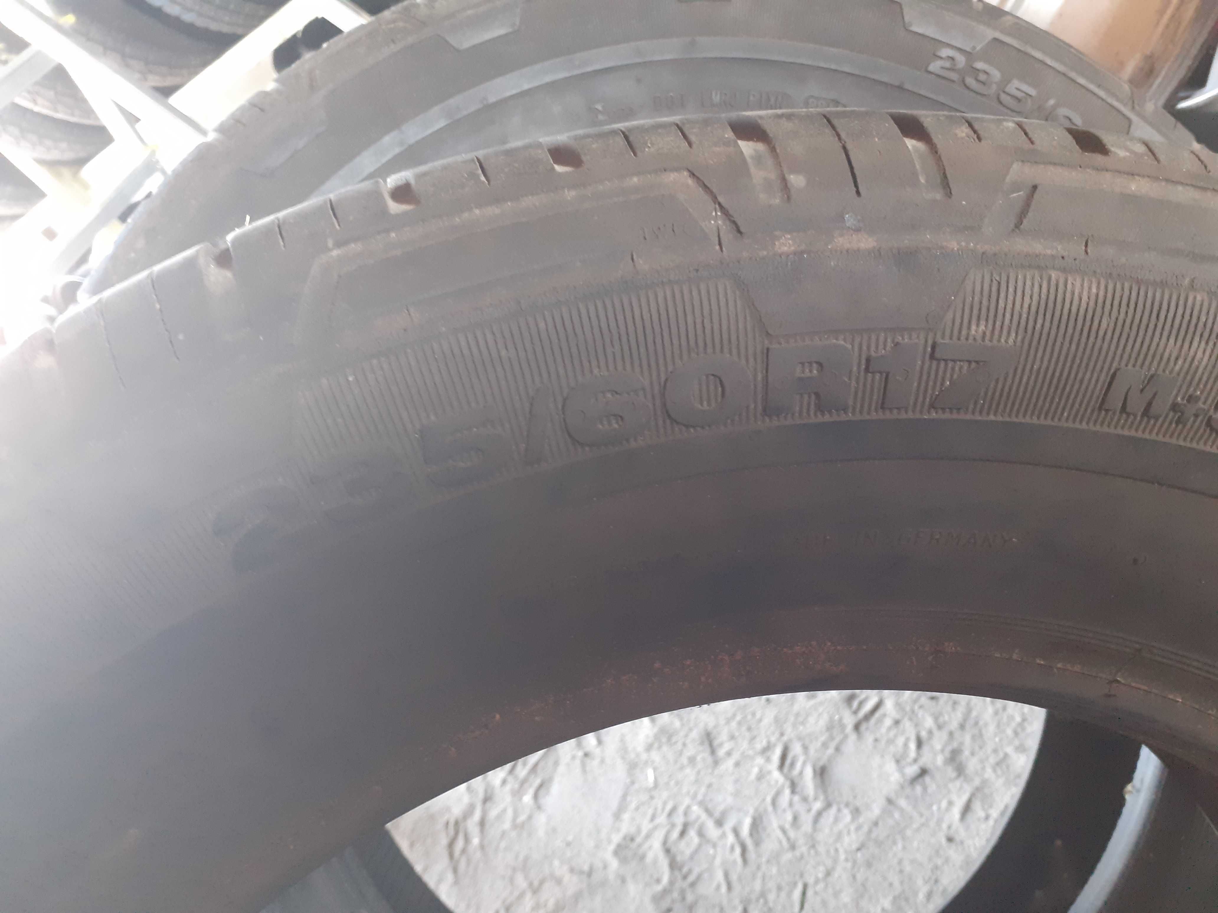 2x używane opony letnie 235/60 R17 Continental Montaż GWARANCJA