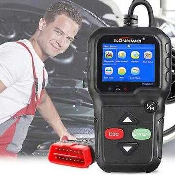 Máquina diagnóstico OBD II NOVA scanner automóvel Konnwei