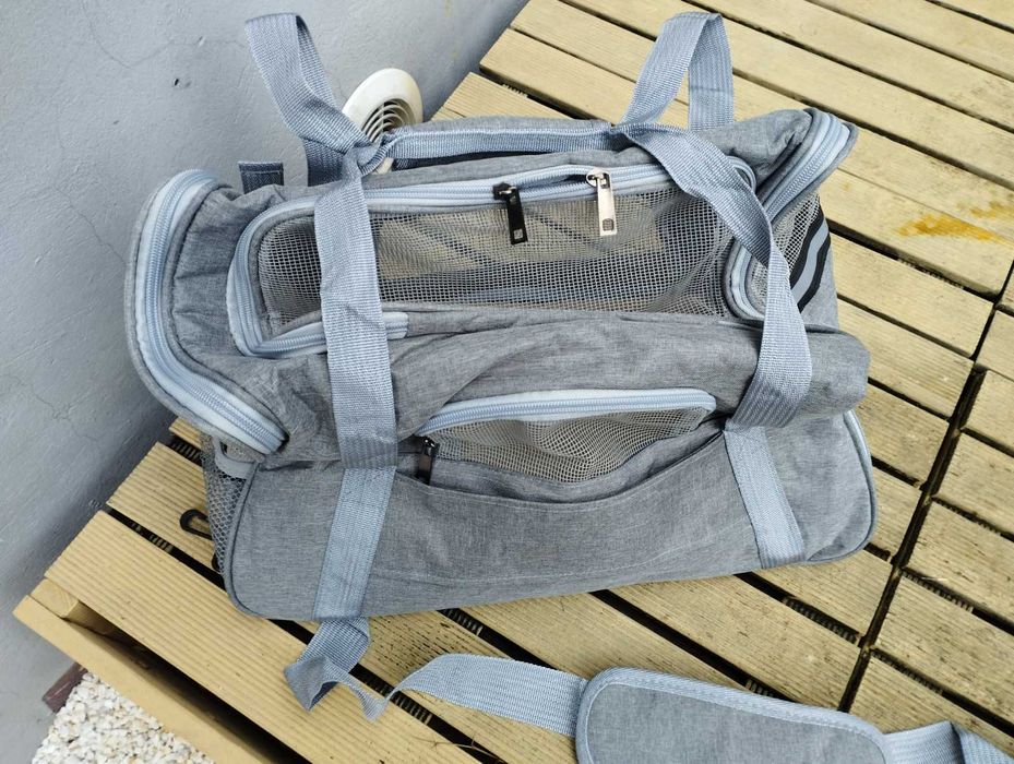 torba transportowa transporter OCMCMO składana dla kota lub psa