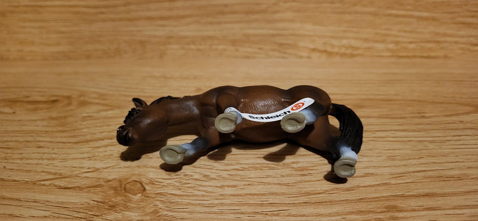 Schleich koń kucyk do nauki jazdy figurka model wycofany z 2004 r.