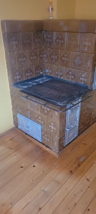 Piec kafowy rozebrany