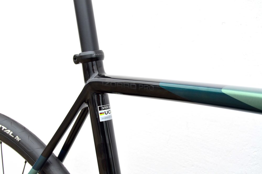 Przebieg 10km STEVENS IZOARD PRO 105 Di2 disc elektronika szosa 58