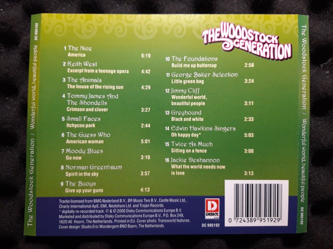 The Woodstock Generation - Wonderful World, Beautiful People (CD 2000)