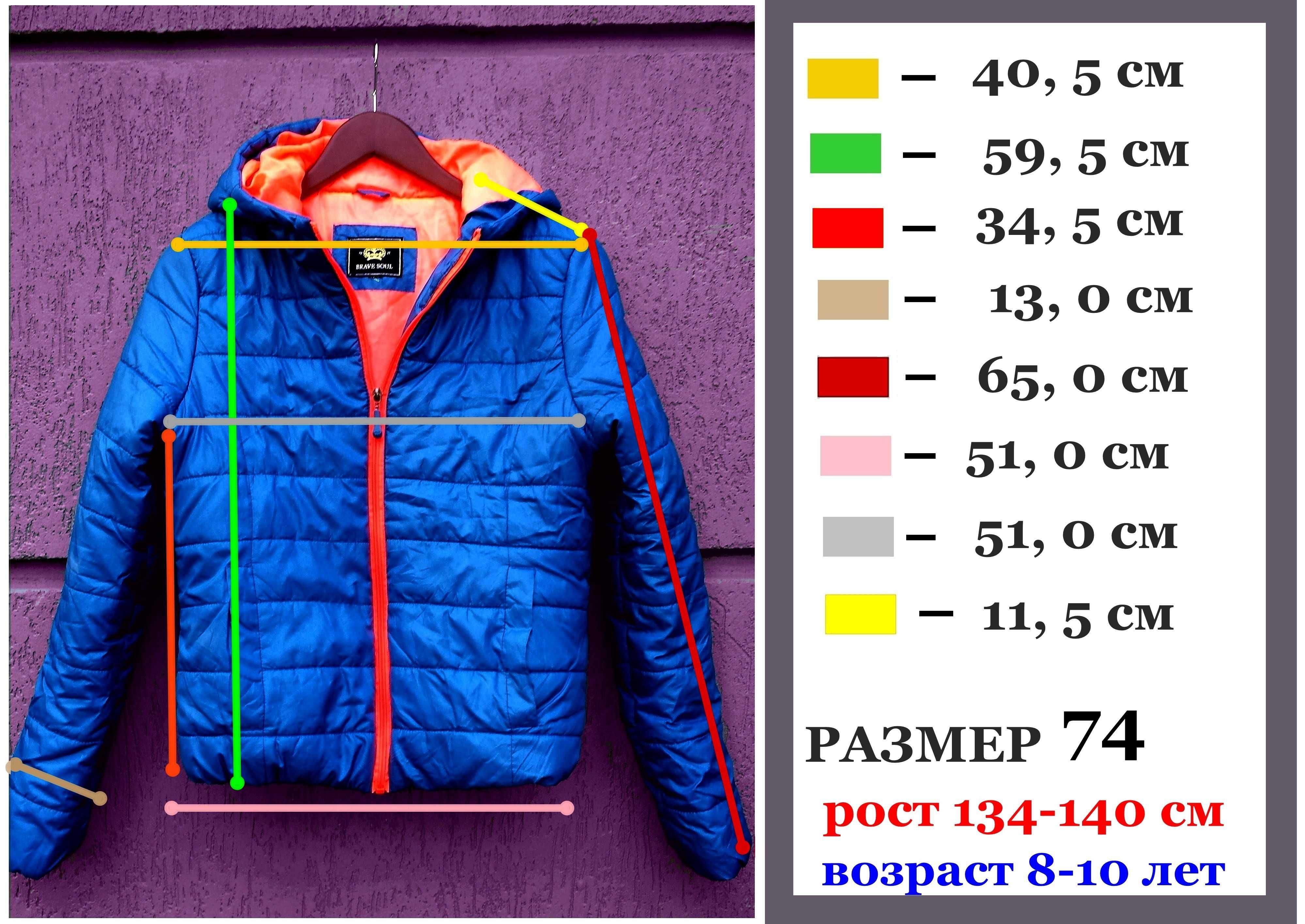 Демисезонная Куртка для мальчика рост 134-140 вік 8-10 лет