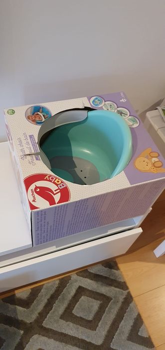 Assento de banho Auchan com caixa