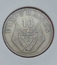 Rwanda 10 franków 1985