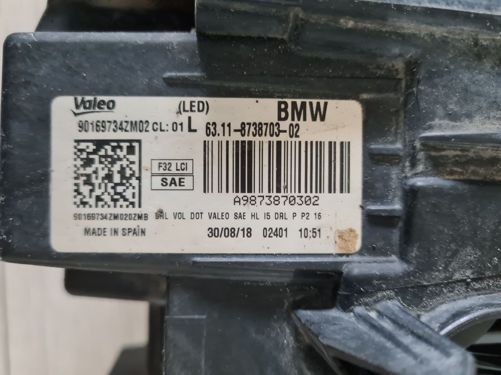 Lampa BMW 4 M4 F32 f36 lift Full Led USA