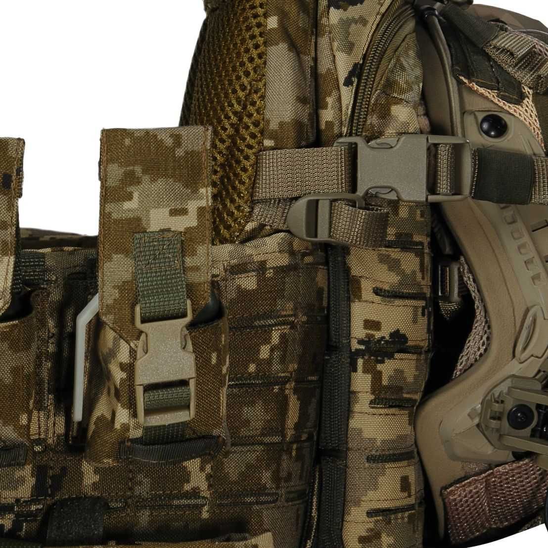 Плитоноска BOGUNKA (Warmor Gen.5 PRO MAX), Піксель ММ14. Україна.