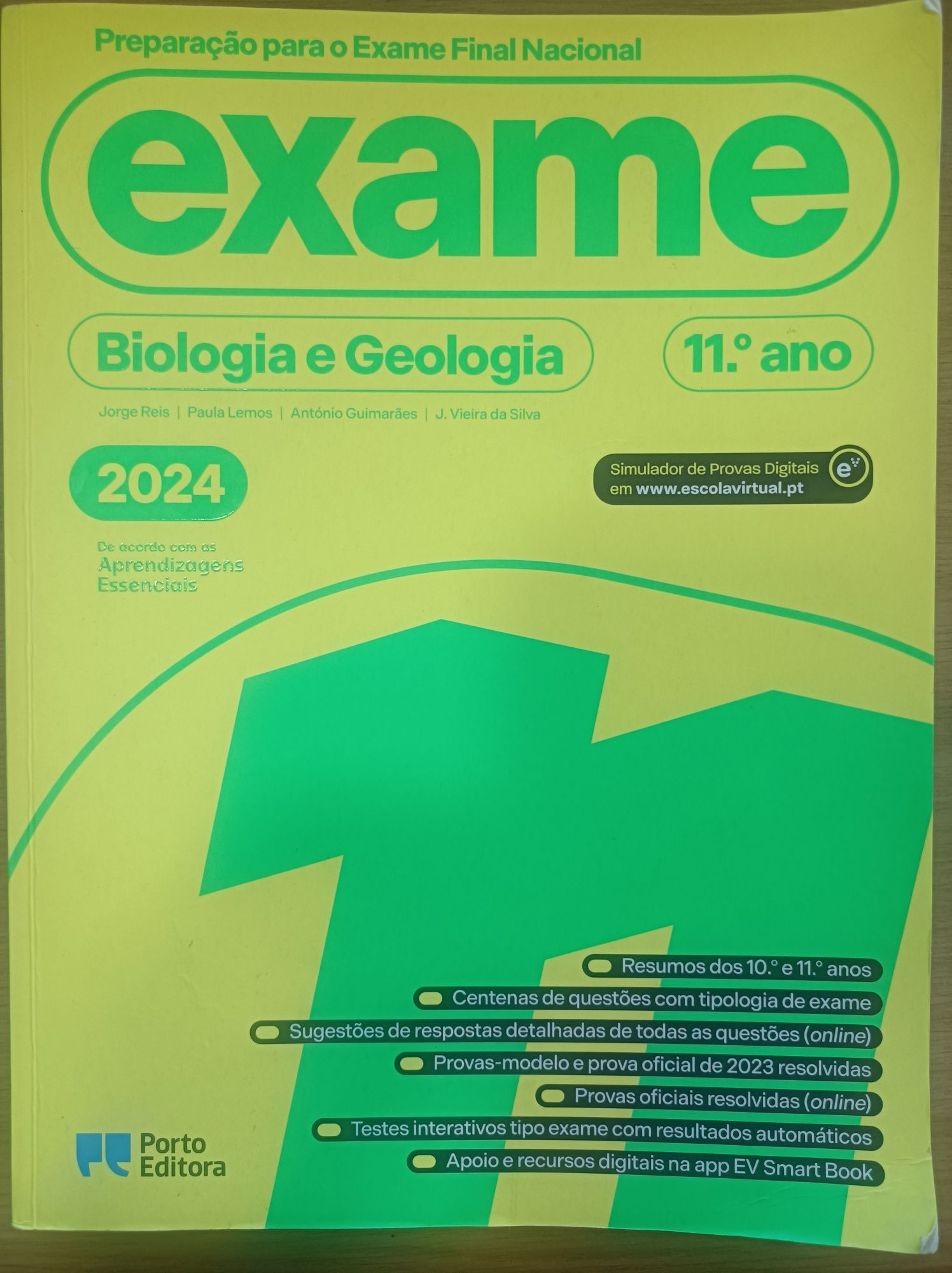 Livro preparação exame biologia e geologia 2024