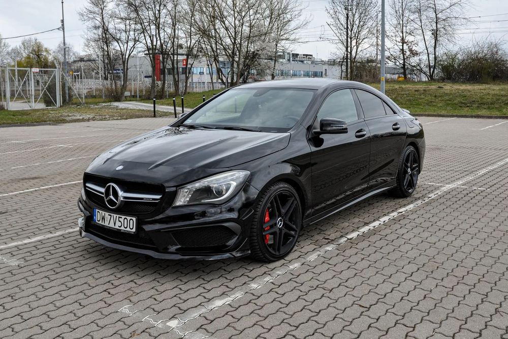 Mercedes-Benz CLA 2,0 (381KM) 4Matic 2014 r. 70 tys.km.