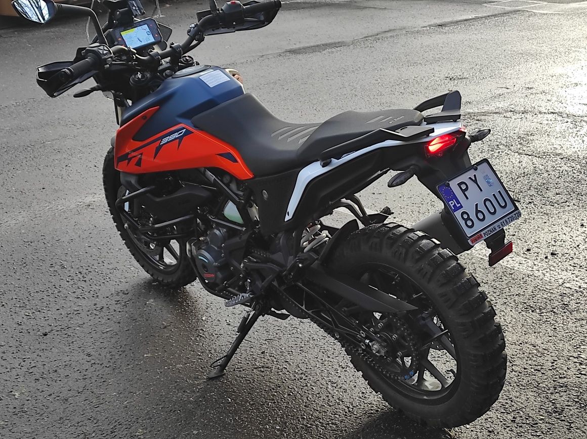 10000zł Cesja Leasingu KTM 390 Adventure 2022r. 1800km jak nowy