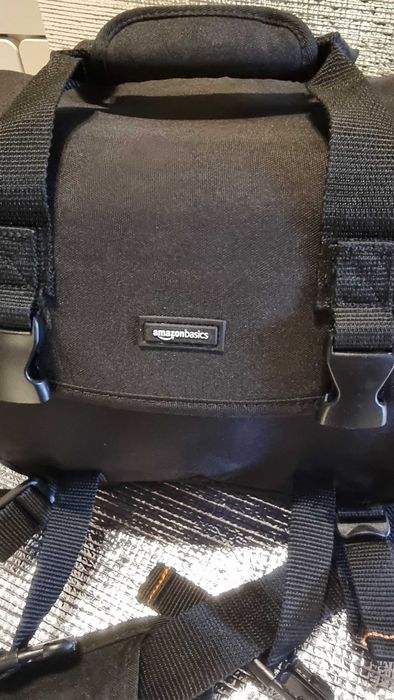 Mala de ombro para câmara SLR e acessórios, como nova