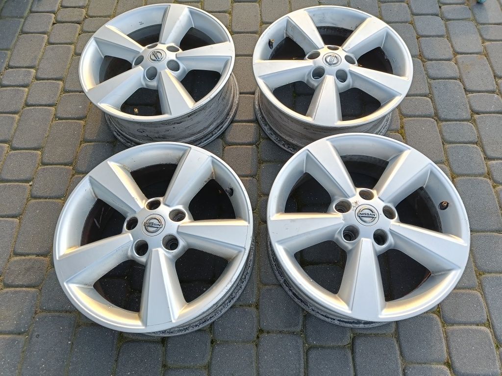 Felgi17 5x114,3 oryg Nissan Qashqai Juke kpl