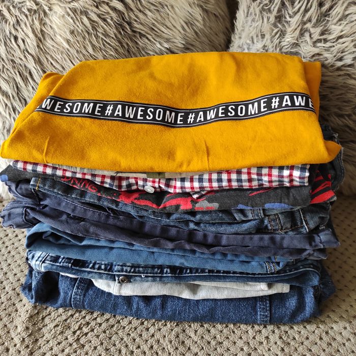 Zestaw paka ubrań dla chłopca r. 98