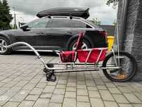 Przyczepka Weehoo iGO Long z iGo Cargo Basket