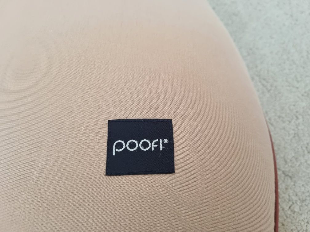 Poduszka ciążowa Organic Poofi kolor nugat