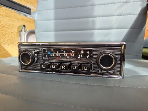 Unikatowe Radio Blaupunkt Frankfurt CHROM !! z Bluetooth mp3 !! Merced