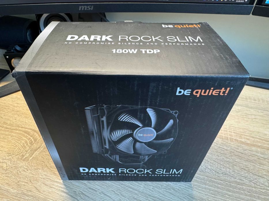 Chłodzenie Bequiet Dark Rock Slim 180W TDP