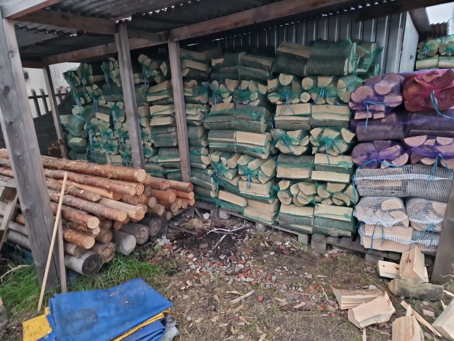 Drewno opalowe  workowane