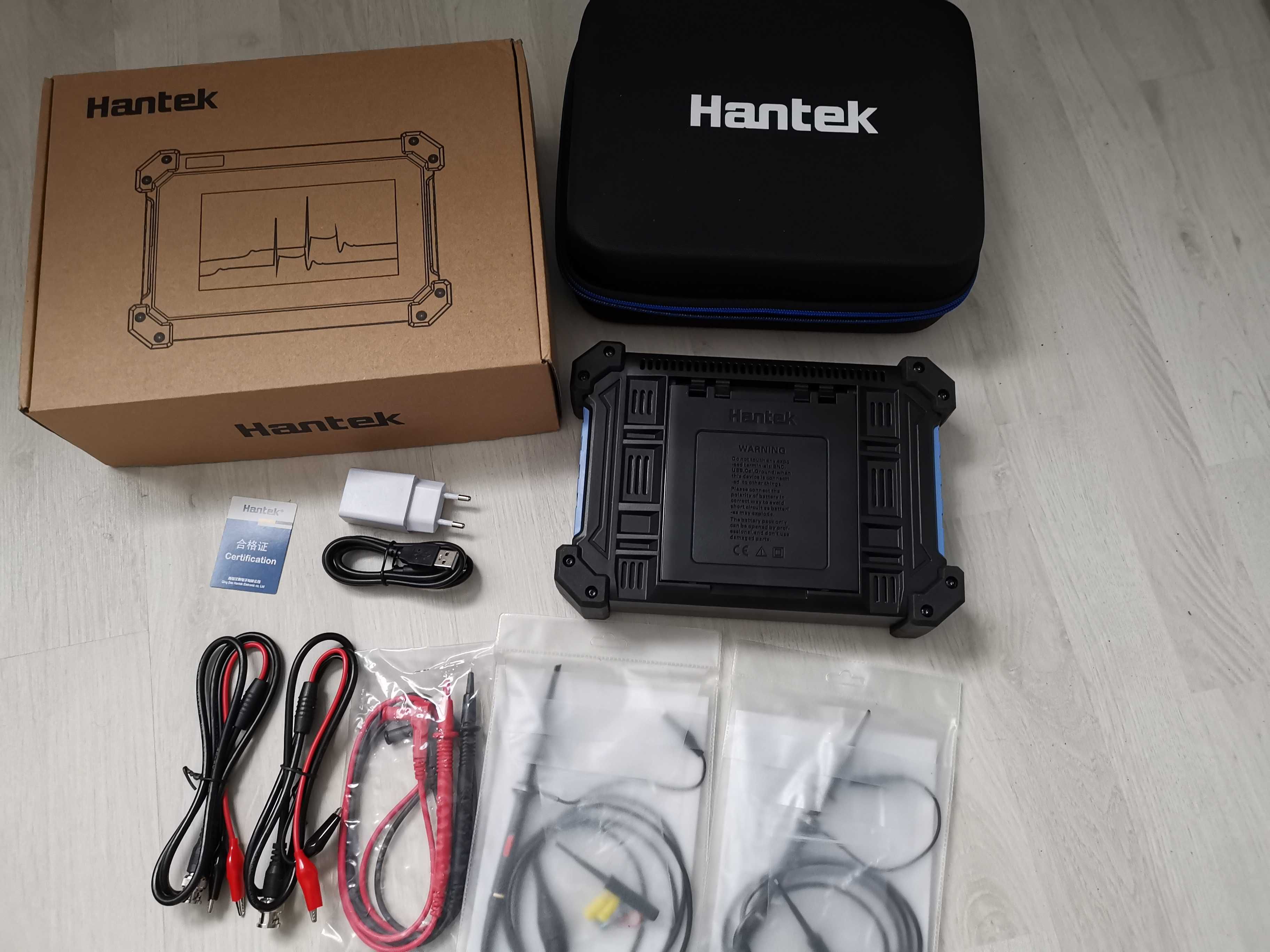 Hantek TO1112D skopometr oscyloskop generator ekran 7cali + GRATIS !!!