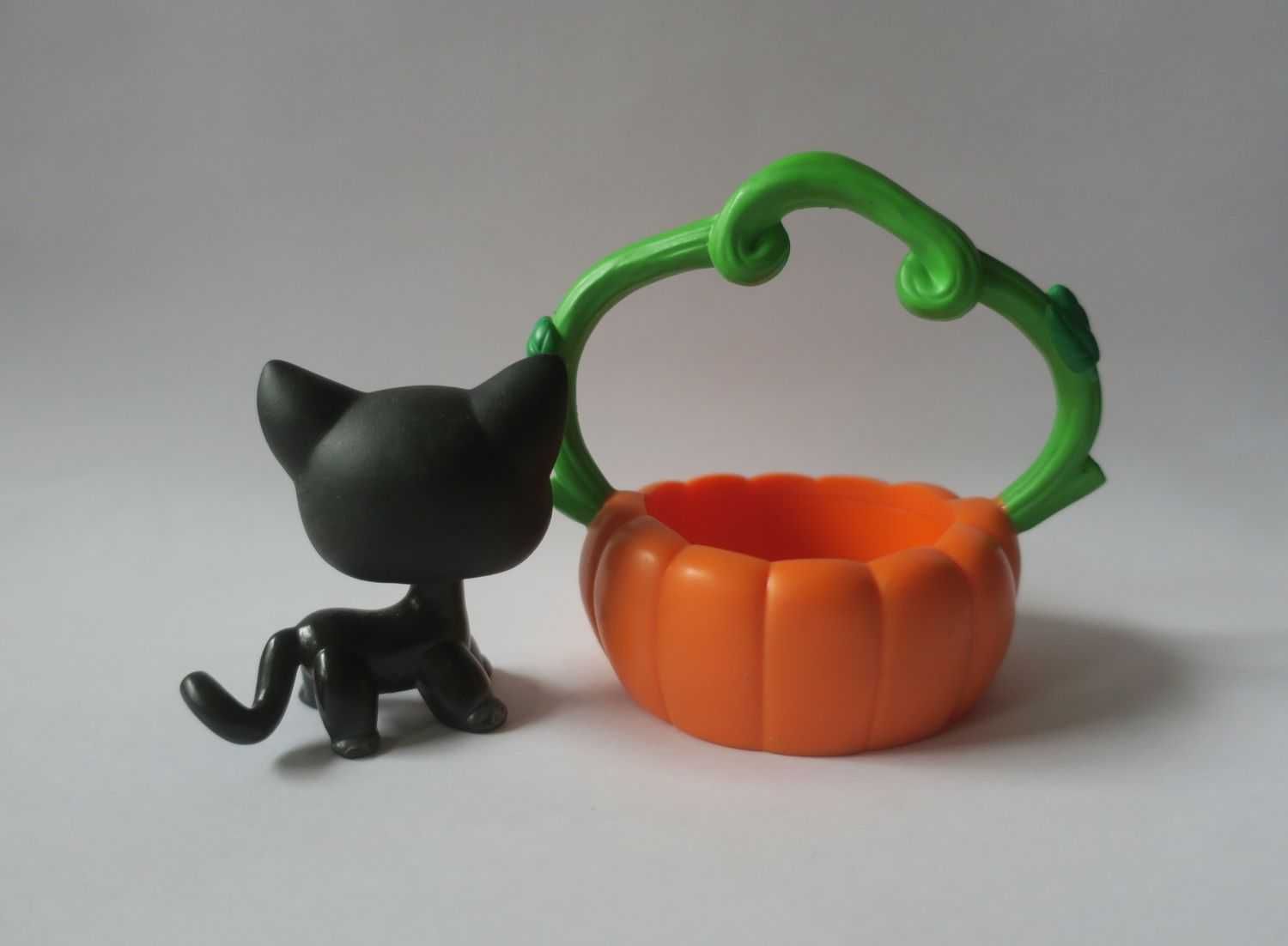 Kot shorthair #994 Littlest Pet Shop lps z dynią zestaw