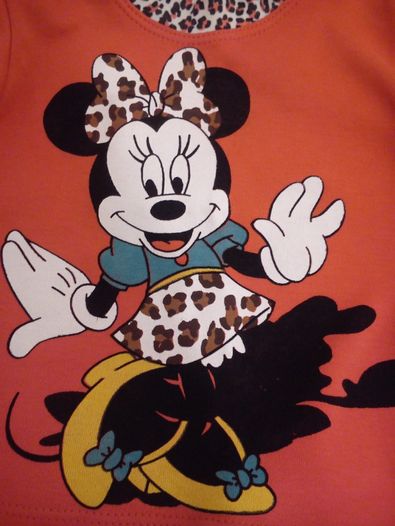 Komplecik - bluzeczka i spodenki Minnie stan idealny