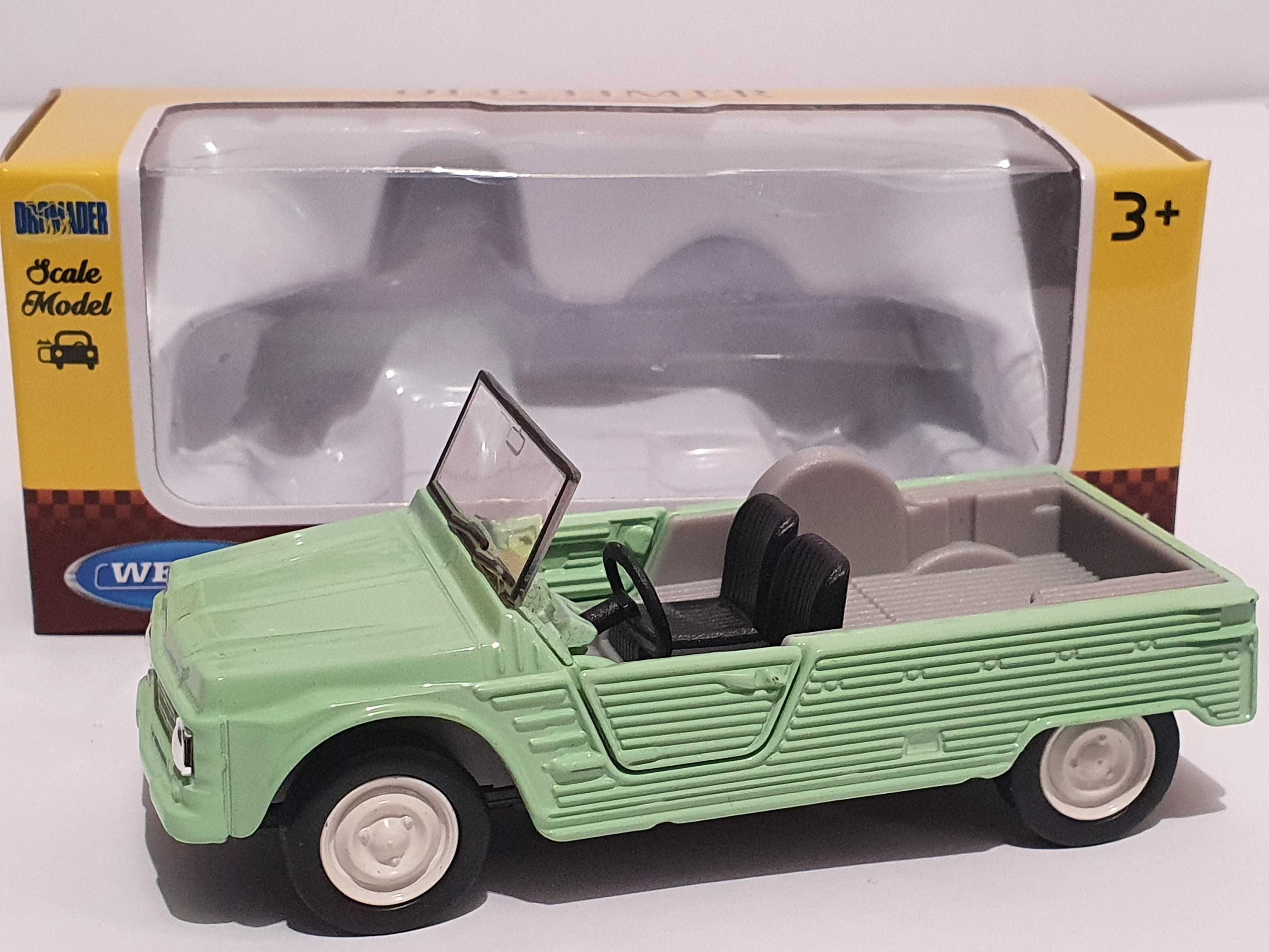 CITROEN MEHARI 1968 WELLY auto samochod 1/34 metal Nowy