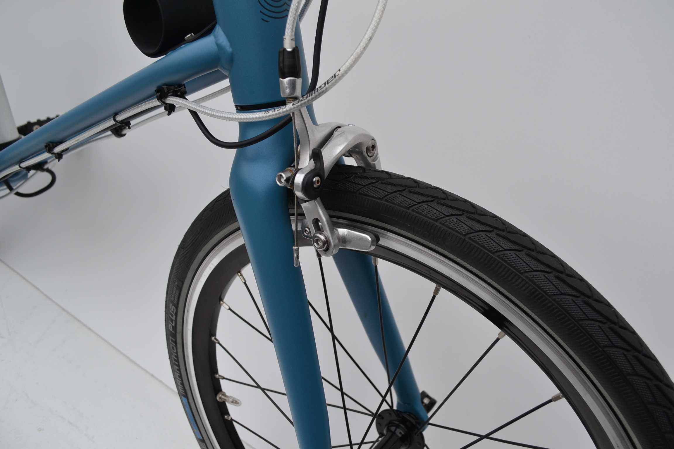 Elektryczny rower składany Ahooga comfort powystawowy (jak nowy) 20''