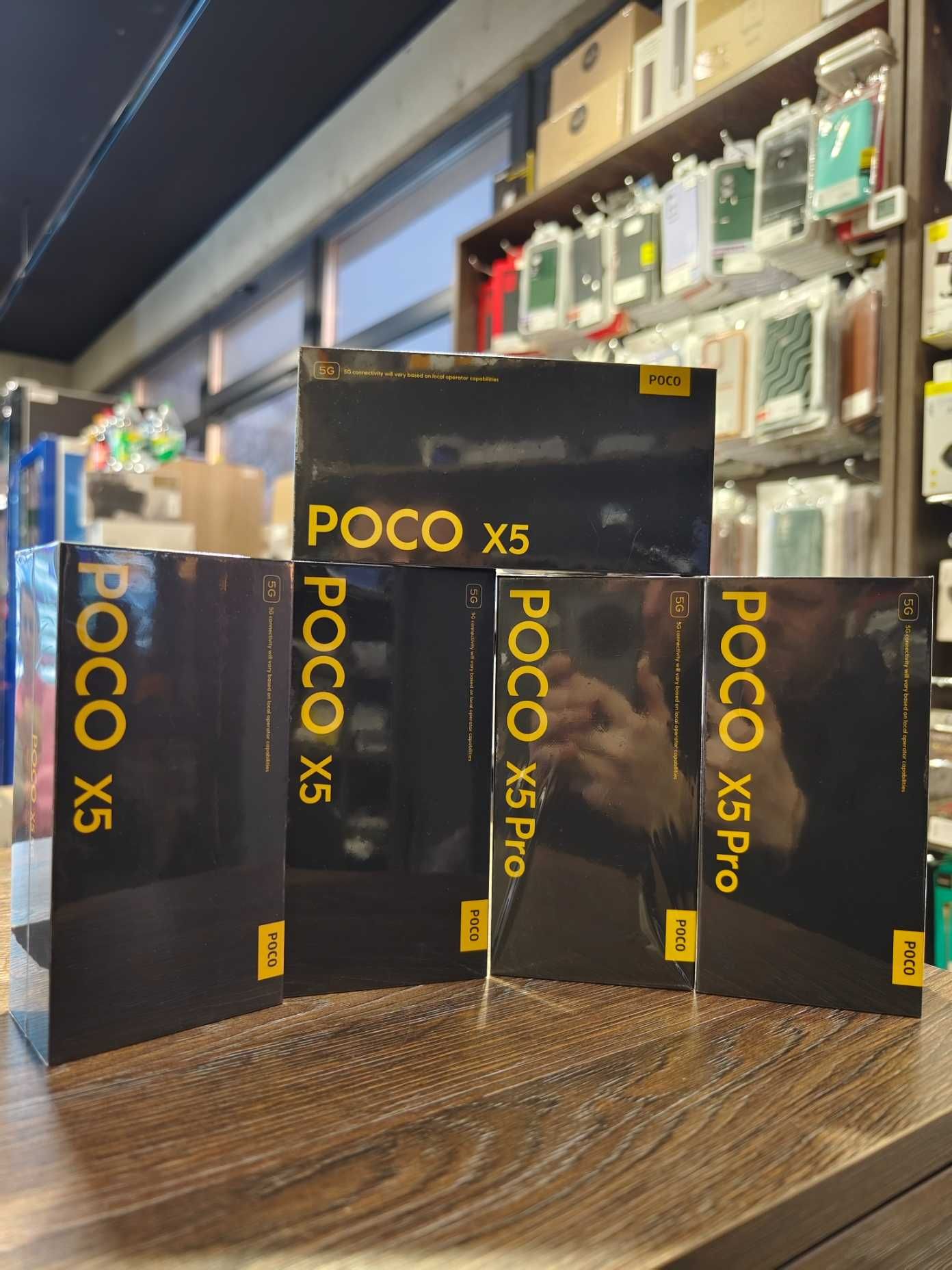 Смартфон POCO X5 5G 6/128 Black 1 рік гаран.