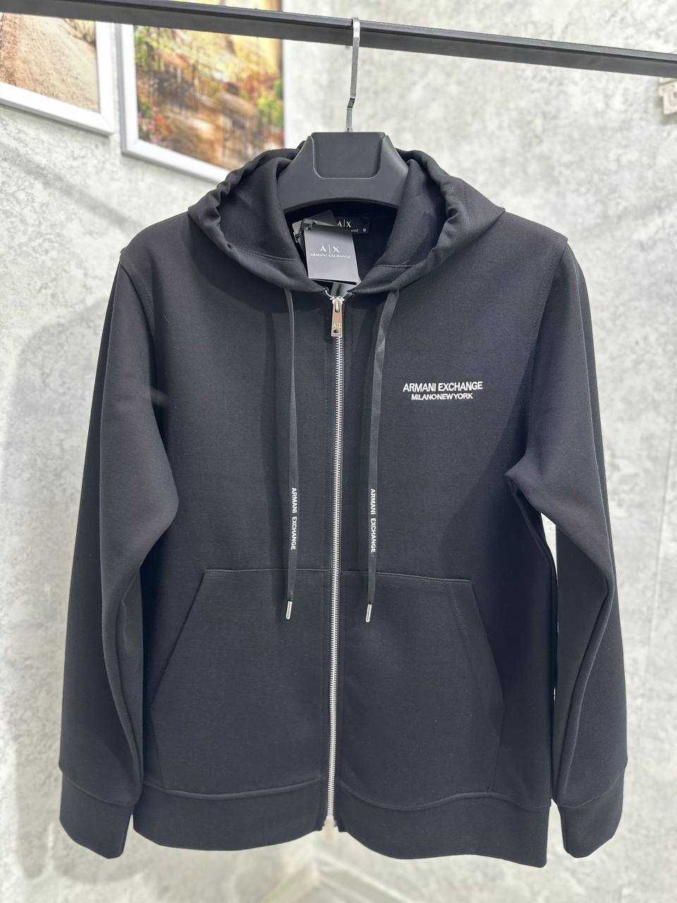 Зип Худи Armani Exchange Кофта AX та EA худі армані orginal