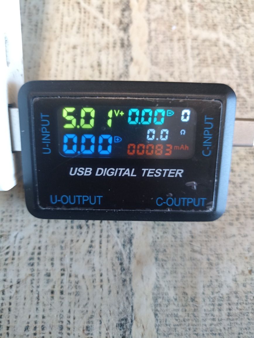 USB тестер type-A type-C