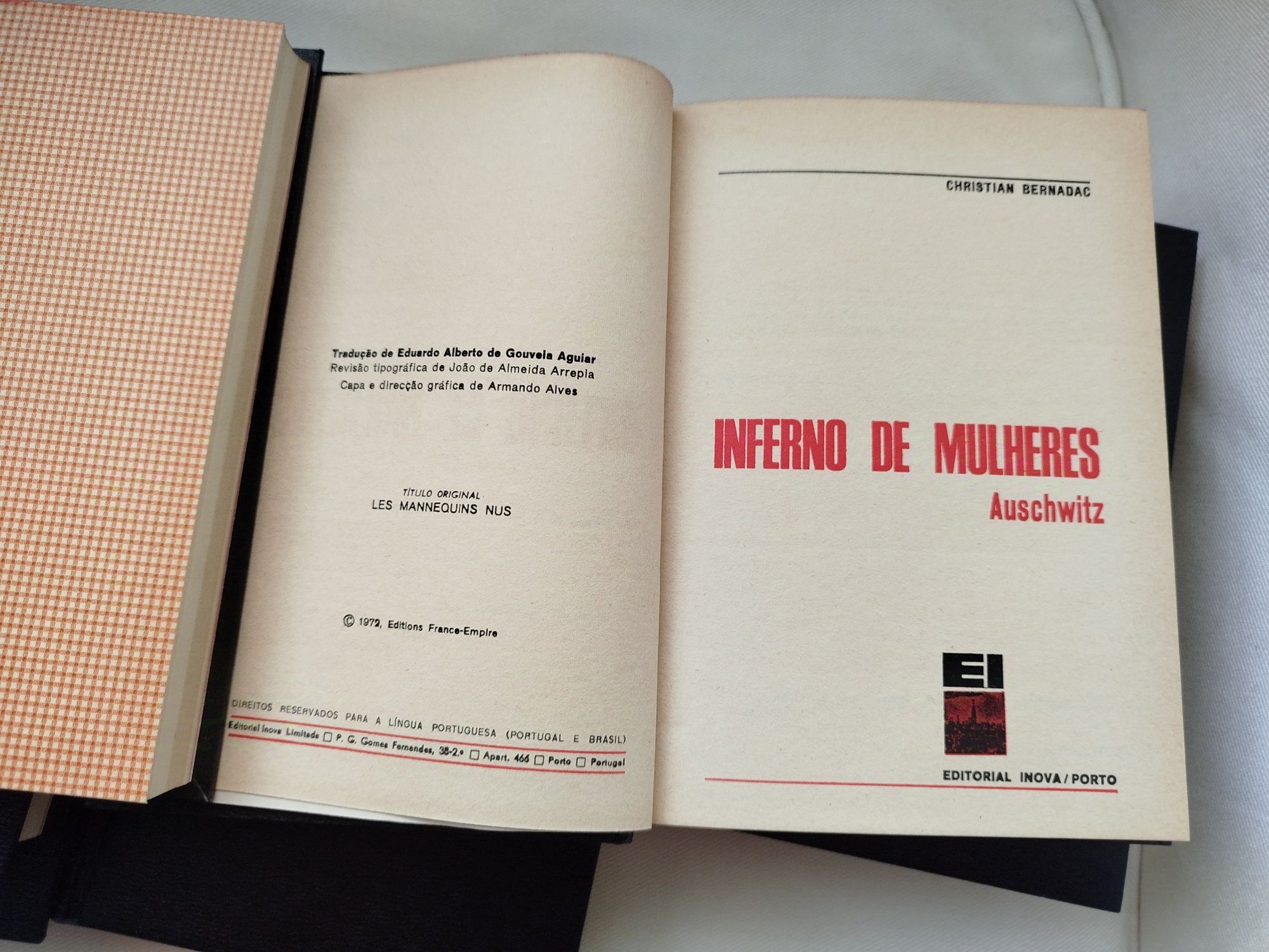 Christian Bernadac/,O Comboio da Morte+Campo de Extreminio+Inferno Mul