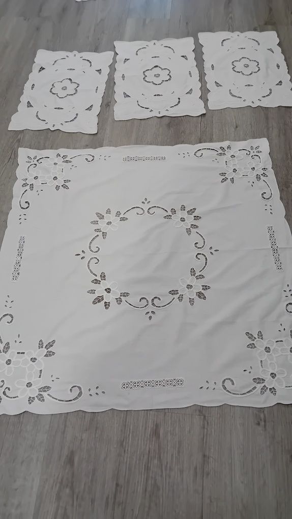 Toalha e 3 panos