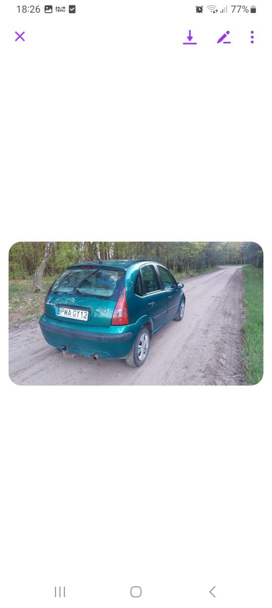 Citroen c3  2002 r