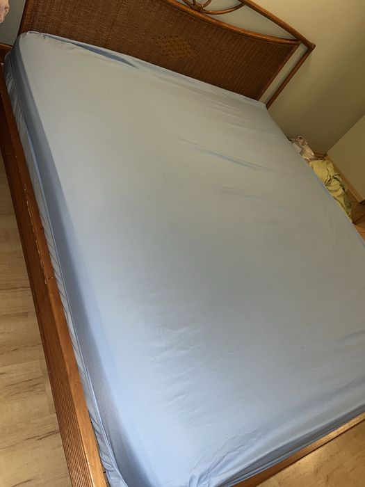 Prześcieradło z gumką Smukee poliester 160 x 200 cm