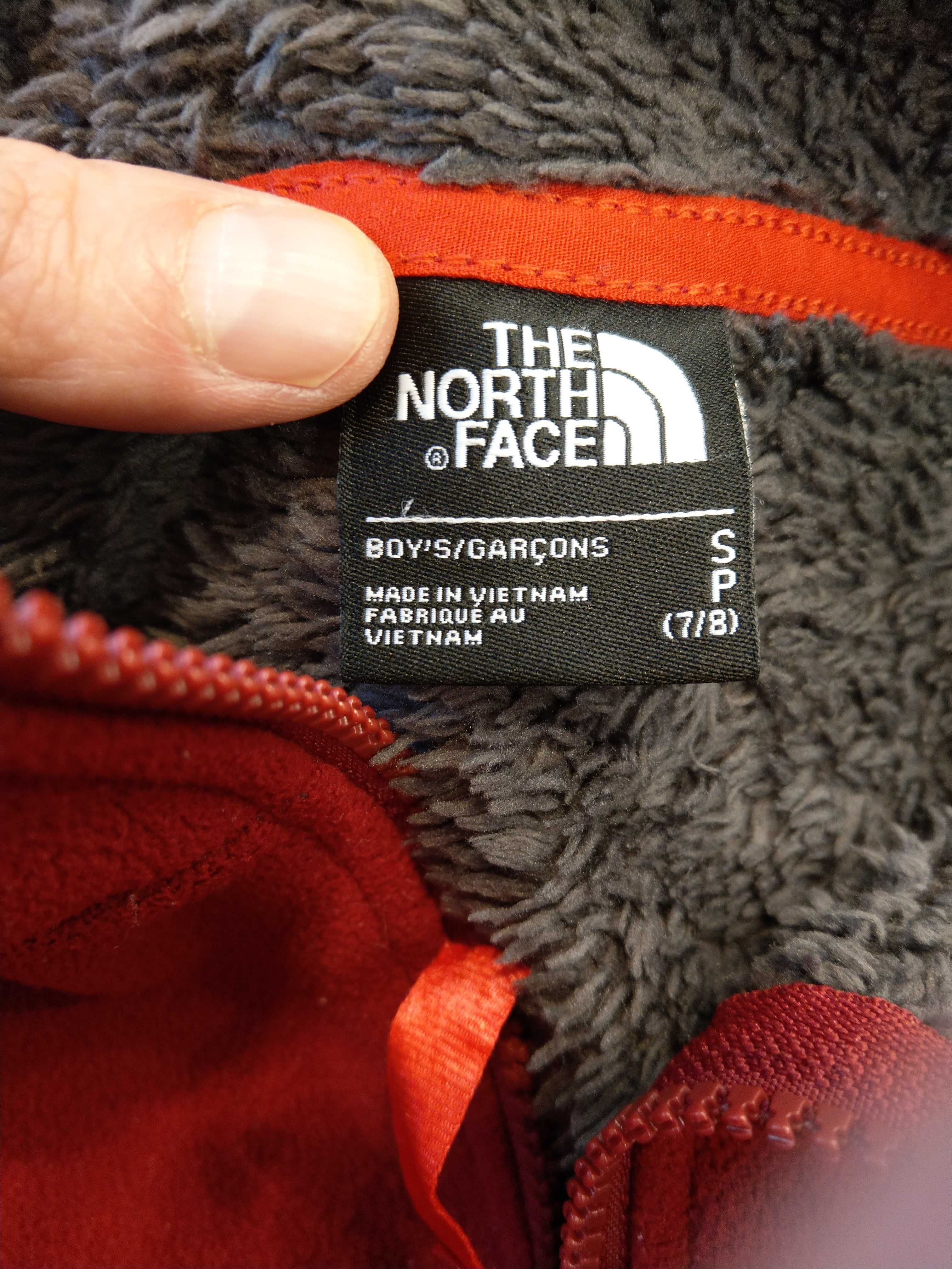 bluza polarowa dziecieca The North Face haft logo