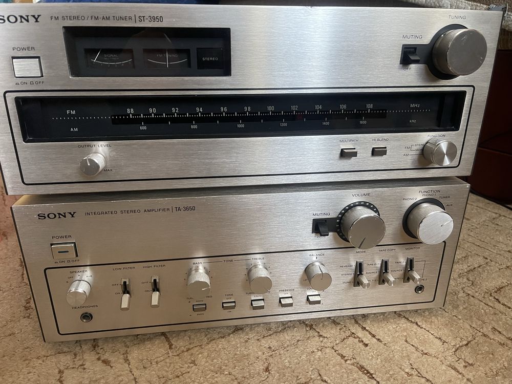 Sony  TA-3650(silver)