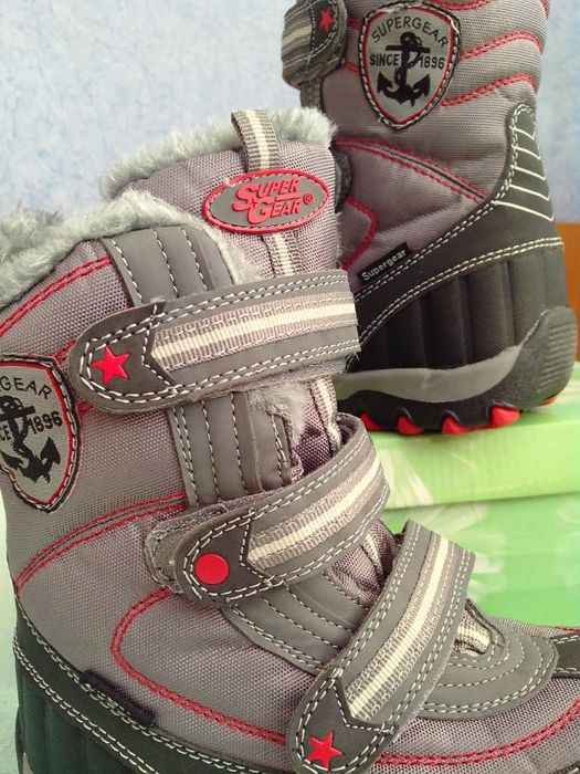 Новые зимние ботинки полусапожки Super Gear 35 р (стелька 23 см)