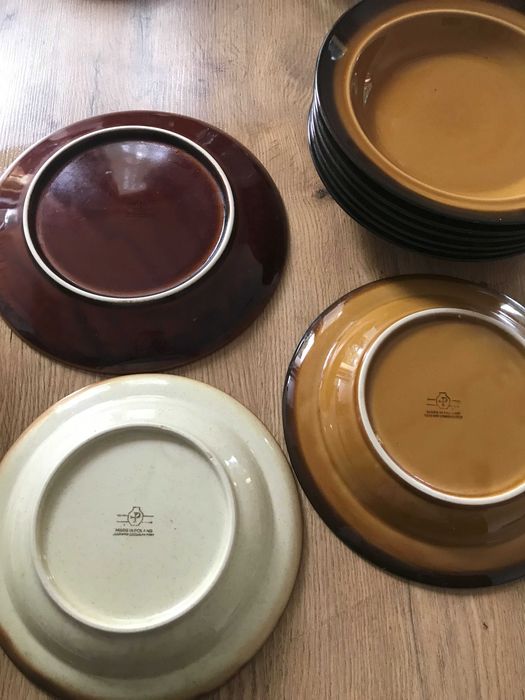 Talerz obiadowy głębokie Porcelit Pruszków z okresu PRL-u