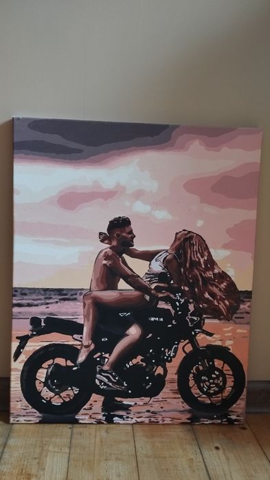 Картина по номерах за номерами готова