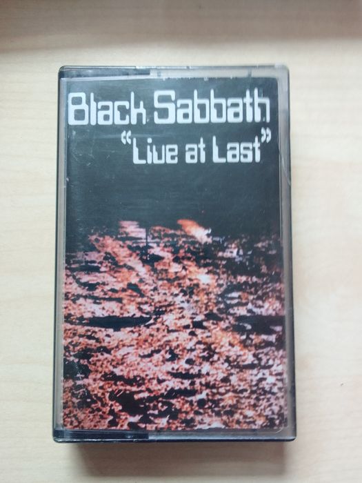 Kaseta, Black Sabbath, Live at Last.