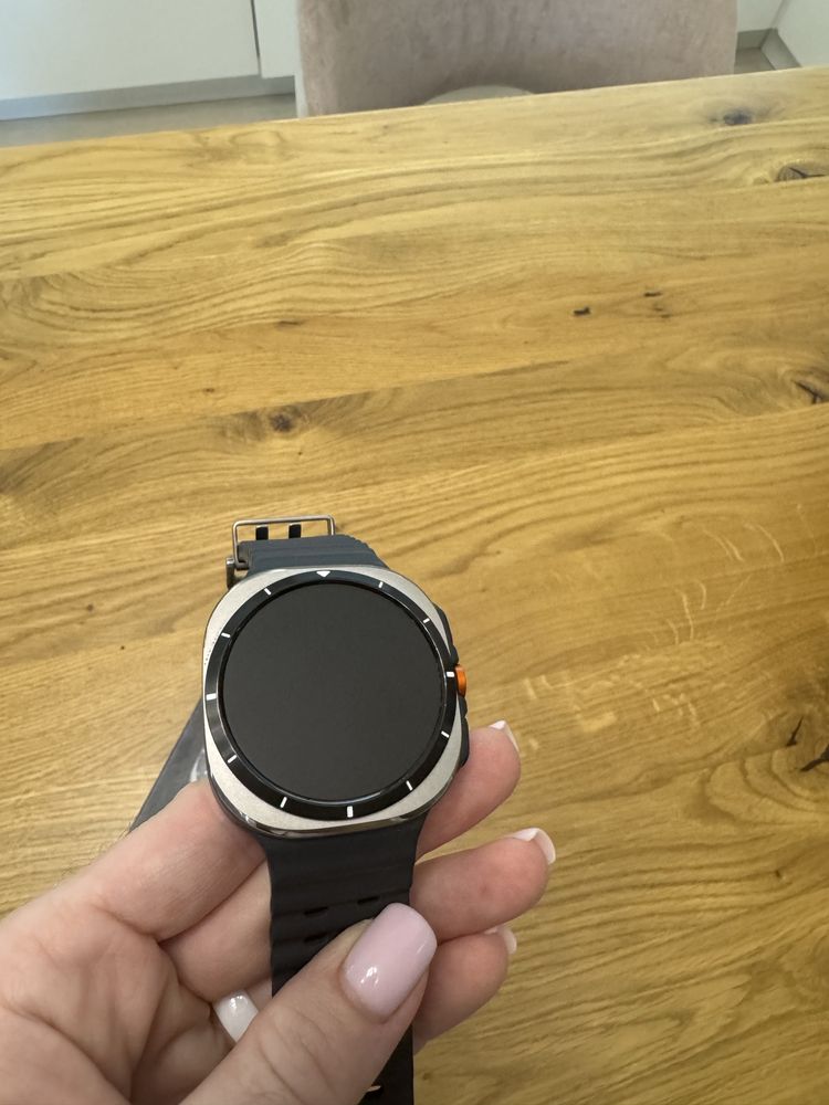 Смарт- годинник samsung galaxy watch ultra titanium silver