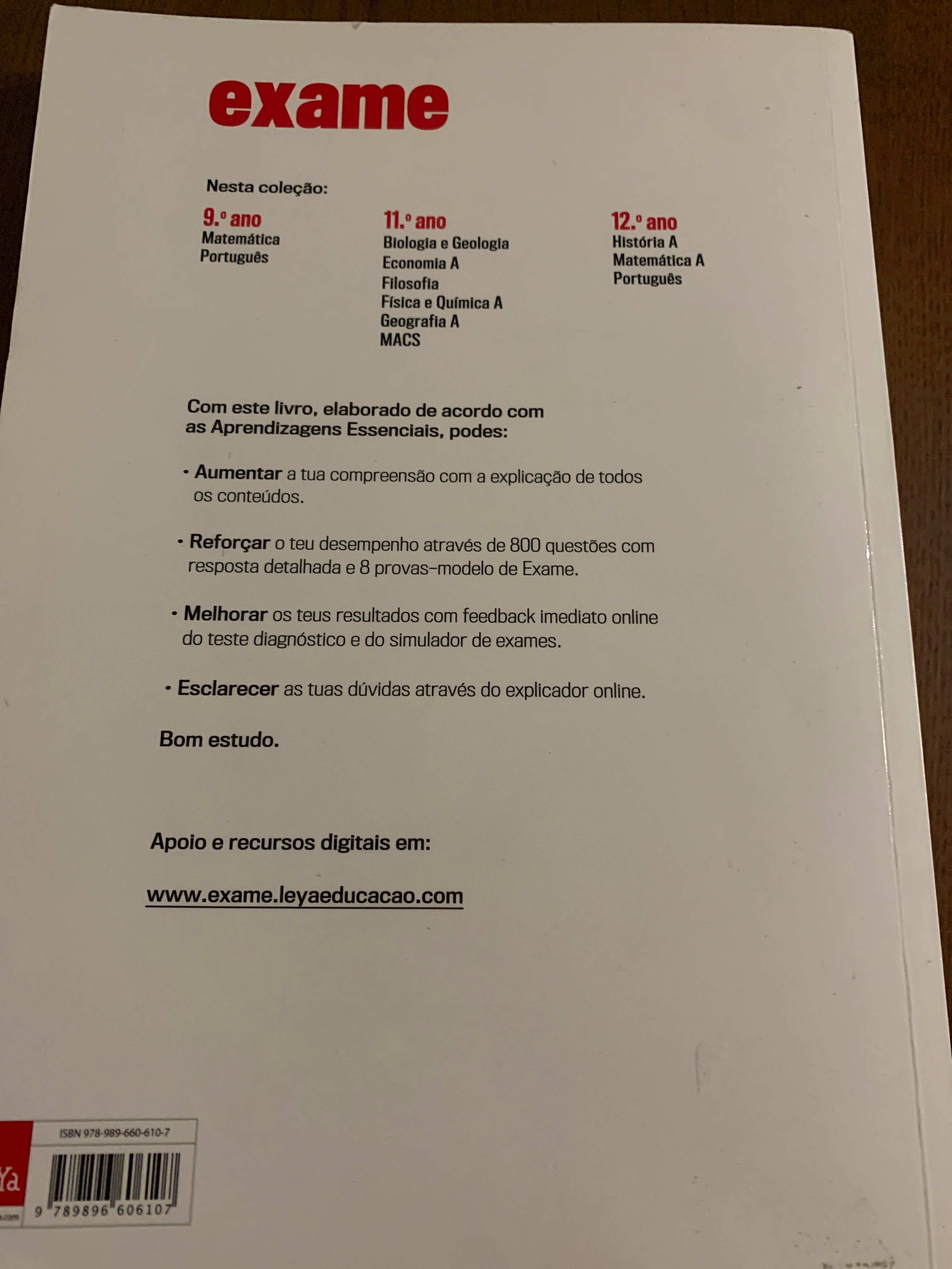 Livro de apoio a exame de geografia 11 ano