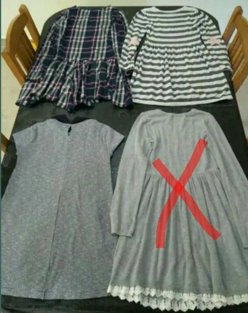 Vestidos da (Zara e Lefties) de Outono/Inverno p/Menina de 9/10 Anos