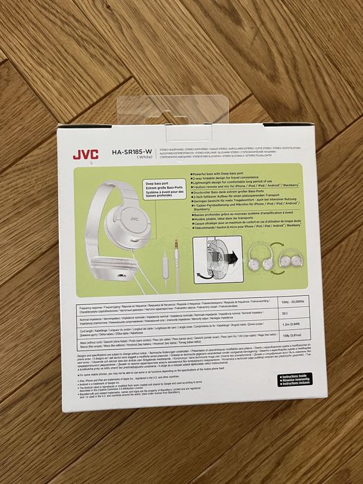 Słuchawki nauszne JVC Powerful Bass