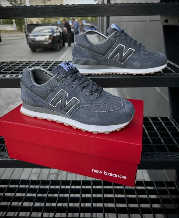 !АКЦІЯ! Кросівки New Balance 574 Dark Grey 41 42 43 44 45 ню беленс